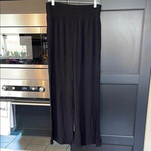 Kona Sol Black Wide-Leg Swim